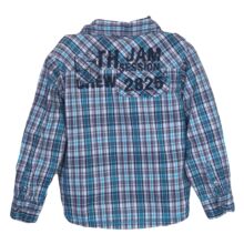Kék kockás ing (7-8 év)