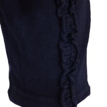 Fekete fodros legging (74-80)