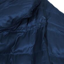 Szürke kapucnis steppelt kabát (11-12 év)