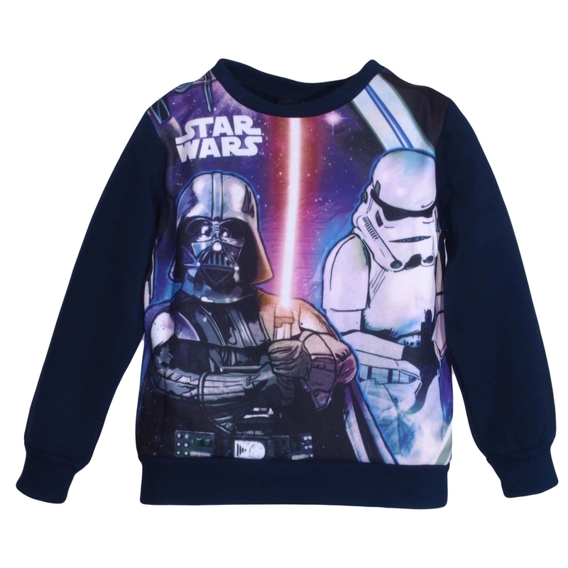 Sötétkék Star Wars pulóver