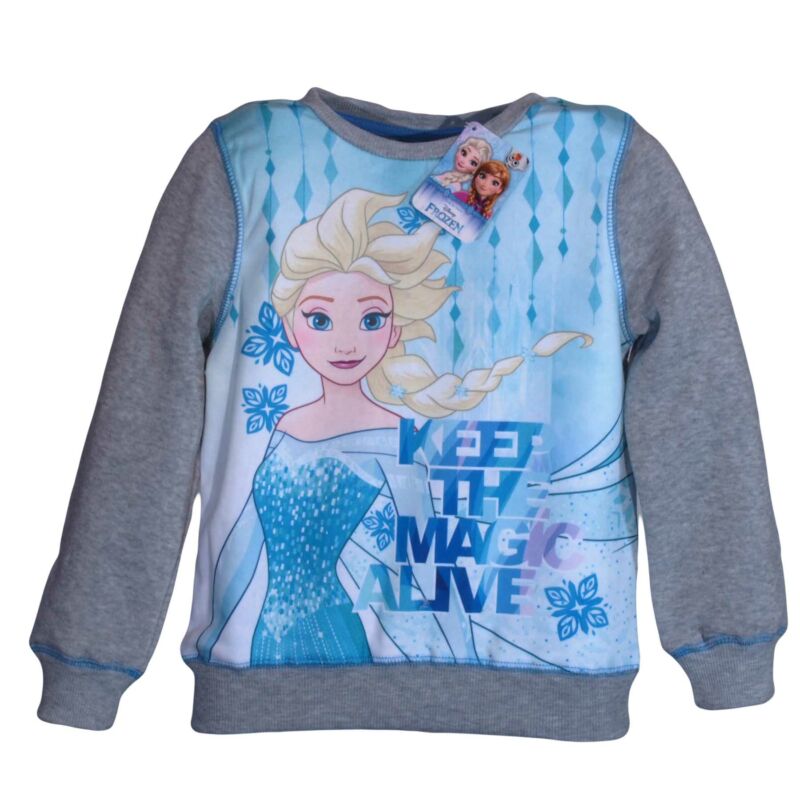 Szürke Elsa jégvarázs pulóver
